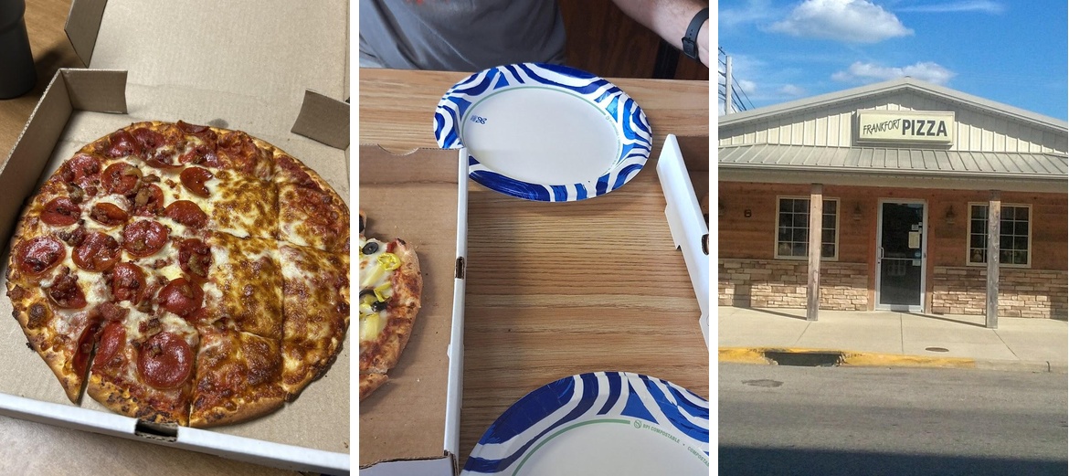 Frankfort Pizza Menu
