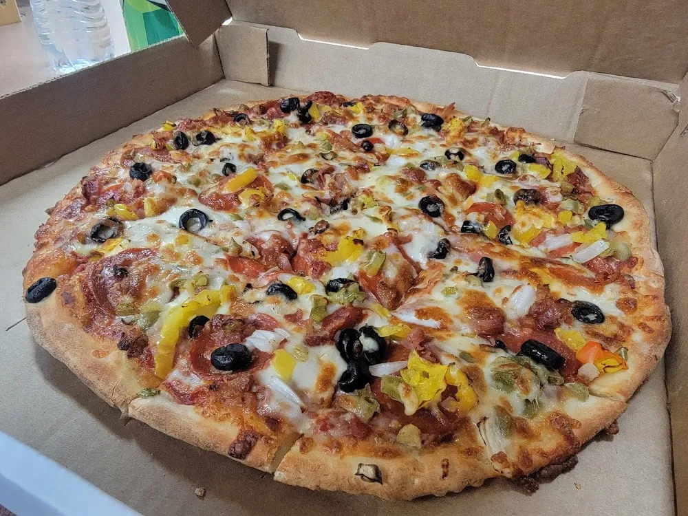 Pepperoni and Mushroom Pizza